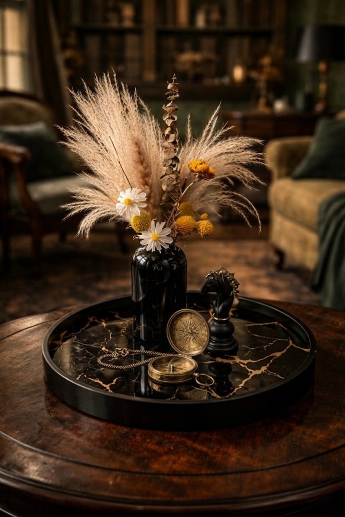 Keeps surfaces organised while adding a polished, intentional touch.