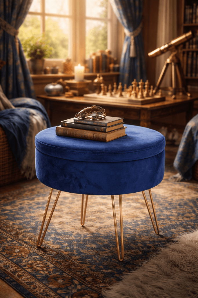 Adds a touch of softness and comfort without cluttering the space.