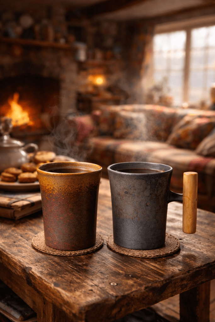 Adds a personal, homely touch that reinforces the cozy, everyday feel.