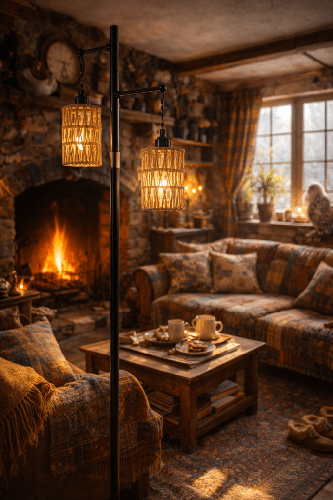 Provides soft, ambient lighting that transforms the mood of the room.