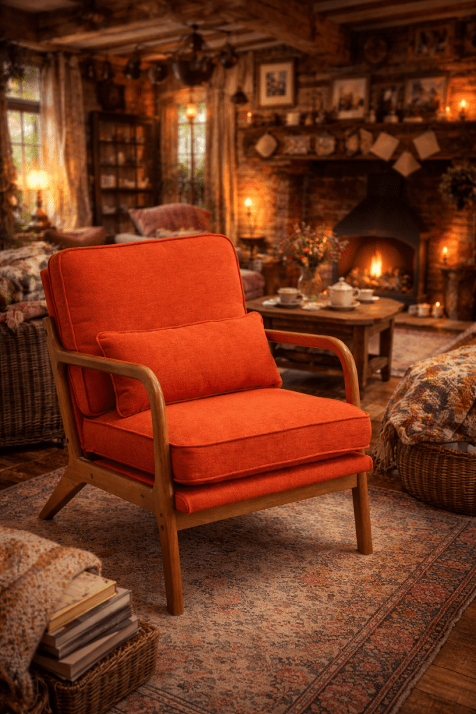 A key comfort piece that creates the perfect spot to relax and unwind.