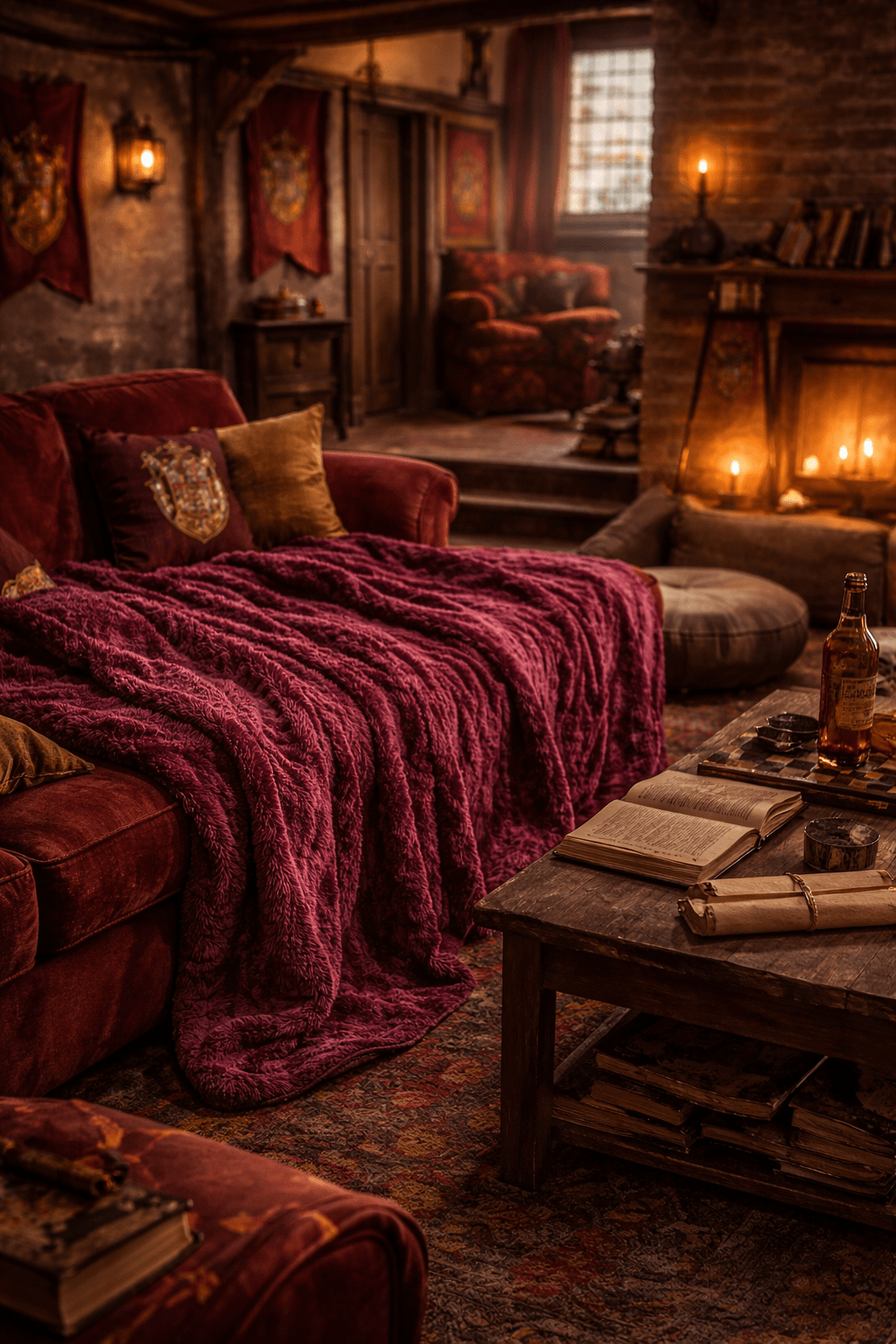 10 Amazon Products to Complete a Gryffindor Inspired Living&nbsp;Room