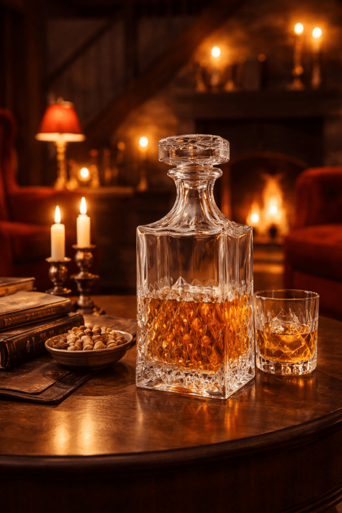 Adds a refined, vintage-inspired detail that elevates the space.