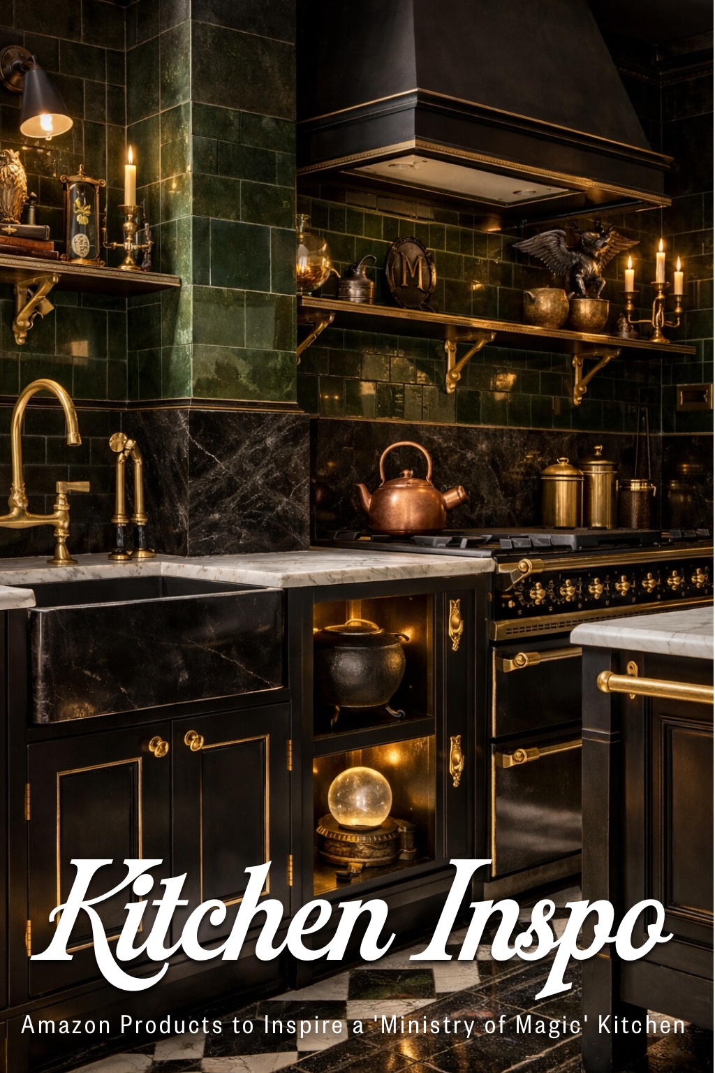 10 Affordable Amazon Finds for a Luxury Ministry of Magic–Inspired&nbsp;Kitchen