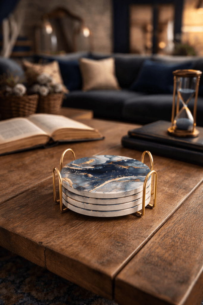 A small but thoughtful detail that reinforces a refined, curated look.