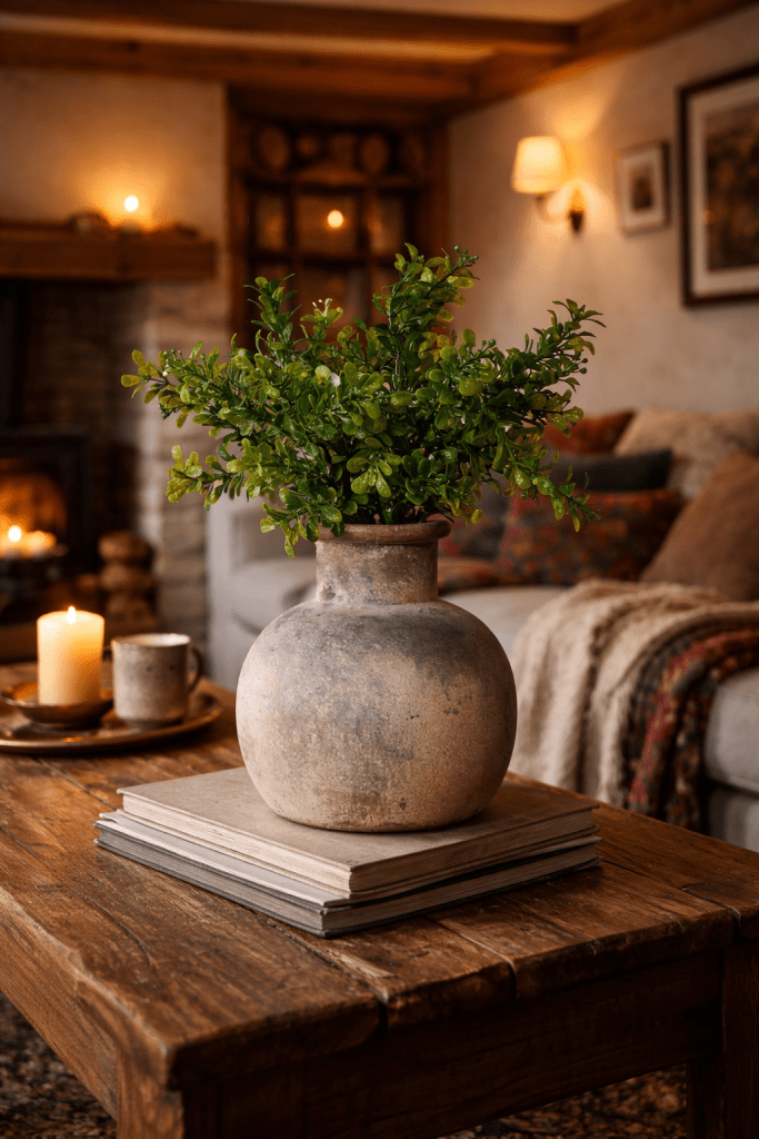 Perfect for adding fresh or dried flowers to bring life and softness into the space.