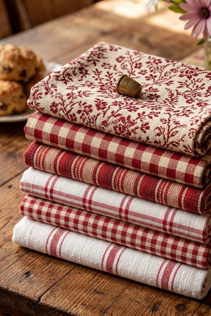 Soft, durable towels with a simple, homely feel—perfect for adding subtle texture to your space.