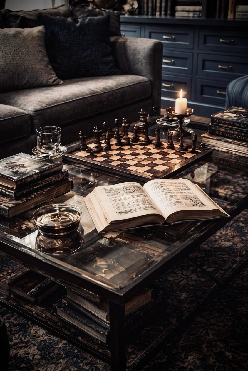 A Ravenclaw Library Aesthetic — My Favourite Self Generated Images for the Scholarly Soul